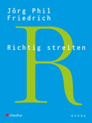 cover image of Richtig streiten